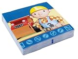 Produkt-Bild: 20 St&uuml;ck SERVIETTEN - BOB DER BAUMEISTER -