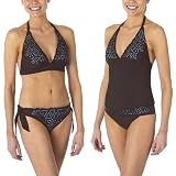 Mossimo® Black: Laser Cut Swimwear - Brown