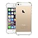iPhone SE / 5S / 5 Case, Pajuva Air Cushion Shock Absorption Soft TPU Crystal Clear Case Cover for iPhone SE / 5S / 5 (Clear Case)
