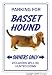 BASSET HOUND ~Novelty Sign~ dog pet parking signs gift