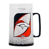 NFL Denver Broncos 36-Ounce Crystal Freezer Monster Mug
