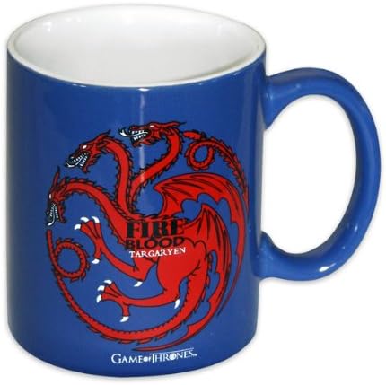 Game of Thrones - Ceramic Coffee Mug (Fire & Blood - House Targaryen)