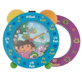 Dora the Explorer Time Teaching Alarm