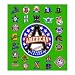 Negro BB League Logos 100 % Cotton Afghan