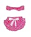 DQdq Baby Girls Cotton Ruffle Panties Briefs Bloomer Diaper Cover