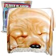 Sleeping Puppy Fleece Throw Blanket - 48 x 63 Inches