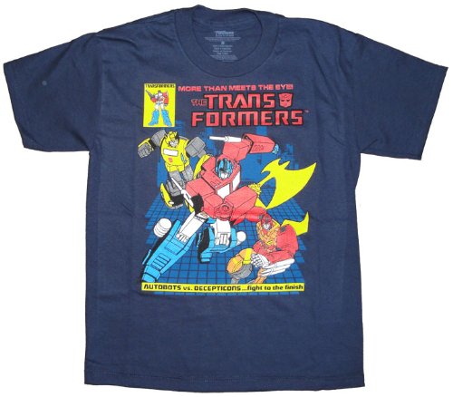  Transformers Optimus Prime Bumblebee Youth T-shirt