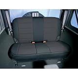 Rugged Ridge 13263.01 Black Neoprene Rear Seat Cover for 03-06 Wrangler TJ