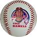 PHILADELPHIA PHILLIES COLE HAMELS OFFICIAL RAWLINGS PHOTO BASEBALL