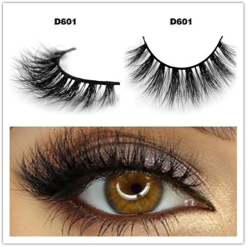 34 Model LUXURY 3D Mink Fur False Eyelashes Extensions 100% Hand Made 1Pair (D601)