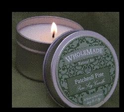 Patchouli Pine Pure Soy Candle
