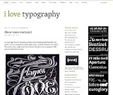 I Love Typography