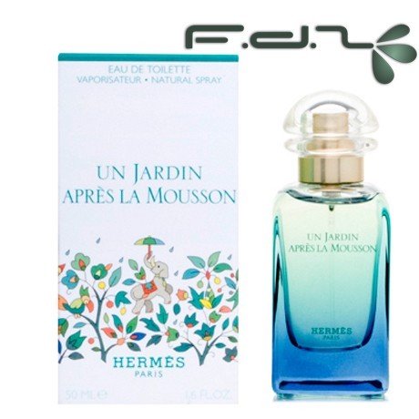 2 x Hermes Un Jardin Apres La Mousson Eau de Toilette 50ml Preisvergleich