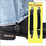 Hot Leathers Iron Cross Pant Bungee Boot Stirrups