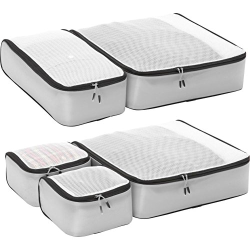 eBags Ultralight Packing Cubes Super Packer 5pc Set All Travel Bag