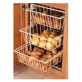 3 Basket Vegetable Bin