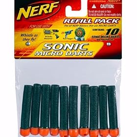 NERF SONIC MICRO Darts Refill 10 Pack: Toys &amp; Games