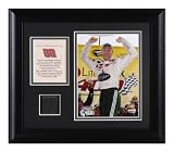 Dale Earnhardt Jr. - Life Lock 400 - Framed 6x8 Photograph with Race Used Tire Piece