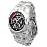 VICEROY バーセロイ レアルマドリード公式腕時計 クロノグラフ メンズウォッチ ブラック×レッド 文字盤 43821-55