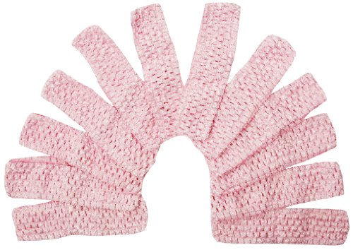 12 Piece - 1.5" Crochet Headbands (1 dozen)