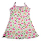Girlfriends by Anita G. - Toddler Girls Floral Tank Dress, Whtie, Pink, Green