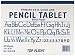 Top Flight Manuscript/Chart Primary Tablet, White Bond Paper, 5/8 Inch Guideline Rule, 9 x 12 Inches, 40 Sheets (54371)