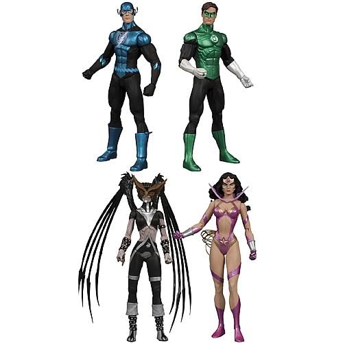  Green Lantern Blackest Night Series 6 Action Figure Set
