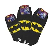 バットマン/BATMAN《ロゴ/ブラック》ソックス【キッズ】