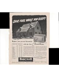 From Amazon.com. Click for details:
 Honewell Thermostat With Chronotherm Home 1948 Vintage Antique Advertisement Honewell Thermostat With Chronotherm Home 1948 Vintage Antique Advertisement