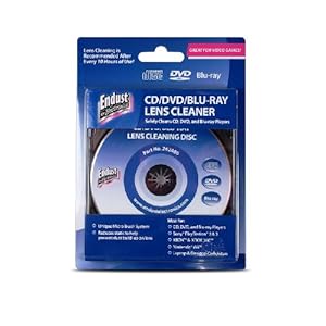 Endust for Electronics CD/DVD/Blu Ray/Game Console Lens Cleaner 262000 Endust for Electronics CD/DVD/Blu Ray/Game Console Lens Cleaner 262000