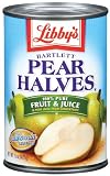 On Sale Libby's  Bartlett Pear Halves In Pear Juice From Concentrate, 15-Ounce Cans (Pack of 12) by Libby's