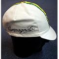 CAMPAGNOLO CAP M�TZE BAUMWOLLE CLASSICA WEISS - EINHEITS-GR�SSE