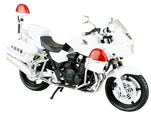 スカイネット 1/12 完成品バイク CB1300P (白バイ) 大阪府警