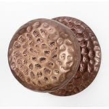 Buy Alno A1424-RSTBRZ Hammered Rosette Cabinet Backplate by Alno