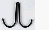 Rogar 9110 Double Hooks - Black