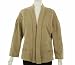 Ellen Tracy Open Front Jacket Khaki XL
