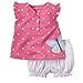 Timall Baby Girls Summer Cute Dots Vest T-shirt Tops Bloomers Pants Outfits Set