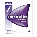 Nicorette Nicotine Inhalator With 6 Cartridges