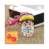 リボンの騎士ハートビーズストラップ(ピンクハート)