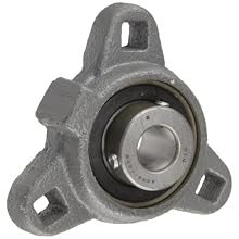 Boston Gear XL31/2 Mounted Bearing, Flange, Light Duty, 3 Bolts, 0.5 Bore