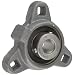 Boston Gear XL31/2 Mounted Bearing, Flange, Light Duty, 3 Bolts, 0.5 Bore