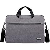 West Beauty 15-15.6 Inch Shockproof Waterproof Computer Laptop/Notebook/Tablets/MacBook Messenger Bag Carry Case Sleeve (Gray)