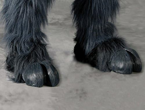 Black Gray Beast Legs Plus Hooves and Killer Gloves 3 Piece Set
