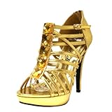 Gold Strappy