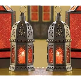 WEDDING 40 MOROCCAN STYLE CANDLE LANTERN CENTERPIECES