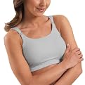 Nursing Sports Bra With Padded Straps - Grey