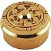 Flush Decorative End Cap - Polished Brass - 2