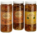 Enrico Formella Mild Italian Assortment, 16-Ounce Glass Jars (Pack of 3)