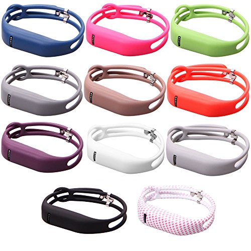 i-smile® Colorful Replacement Bands with Metal Clasps for Fitbit Flex / Wireless Activity Bracelet Sport Wristband / Fitbit Flex Bracelet Sport Arm Band (No tracker, Replacement Bands Only)