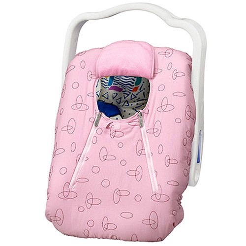 Baby's Cozy World Microfiber Embroidered Nylon Cover - Pink